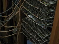 Production Room patch bay